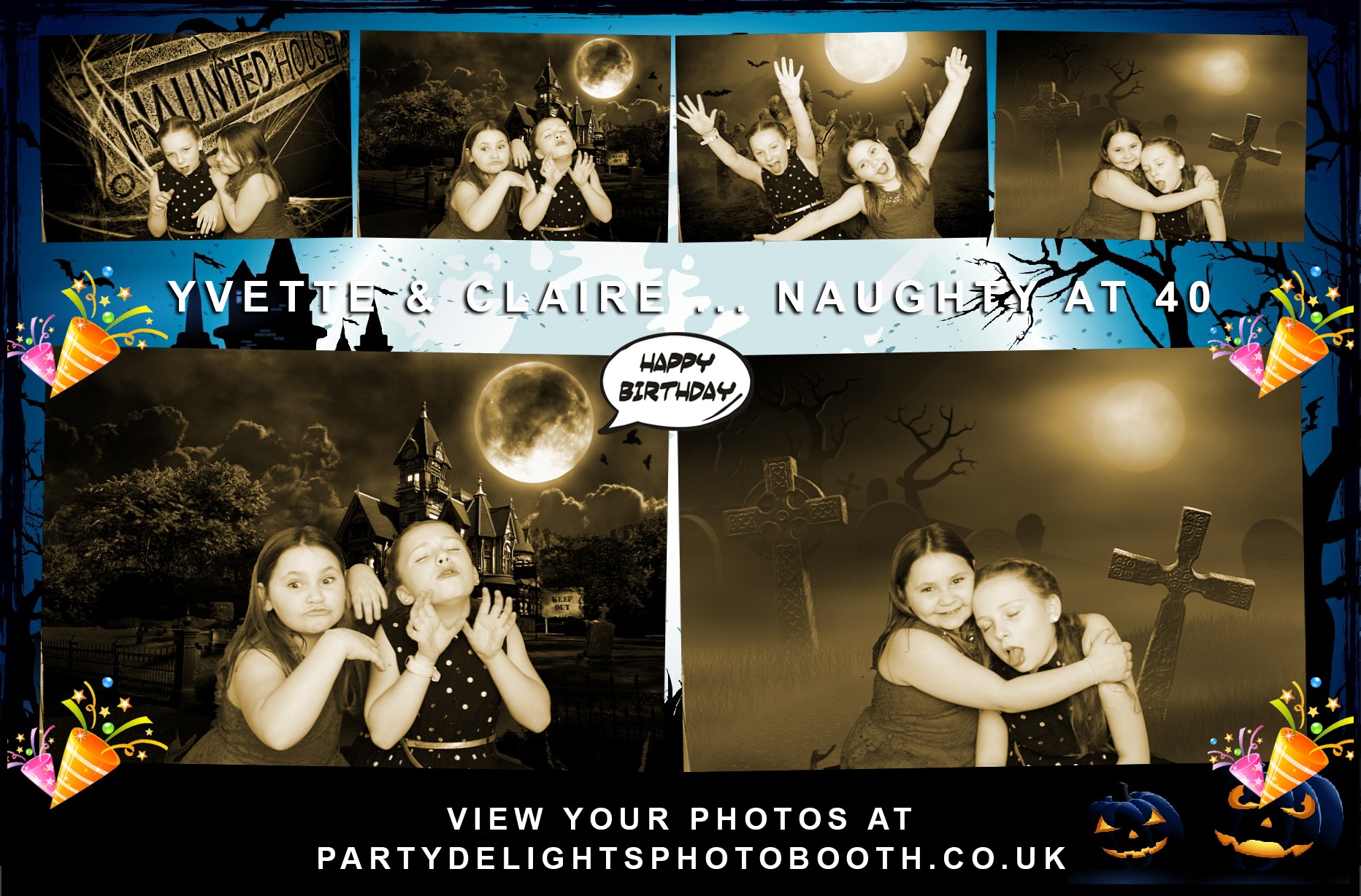 Yvette and Claire’s 40th birthday! - Prints | View more photos from the event at gallery.partydelightsphotobooth.co.uk/u/PartyDelightsPhotoBooth/Yvette-and-Claire’s-40th-birthday-Prints